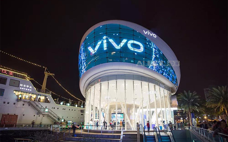 VIVO Lab旗艦店酷炫<a href=http://www.ec24h.net/toumingping/ target=_blank class=infotextkey>透明屏</a>效果